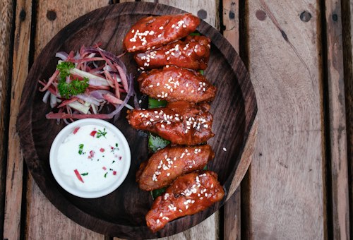 Soslu Yaprak Kanat Izgara